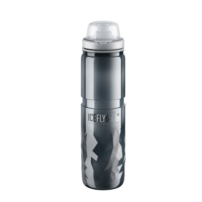 Elite Thermo Trinkflasche Ice Fly smoke 0,65 L