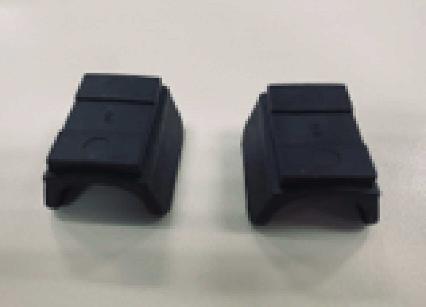 Topeak Gummi-Unterlage rear (2x) für TetraRack M2 HD