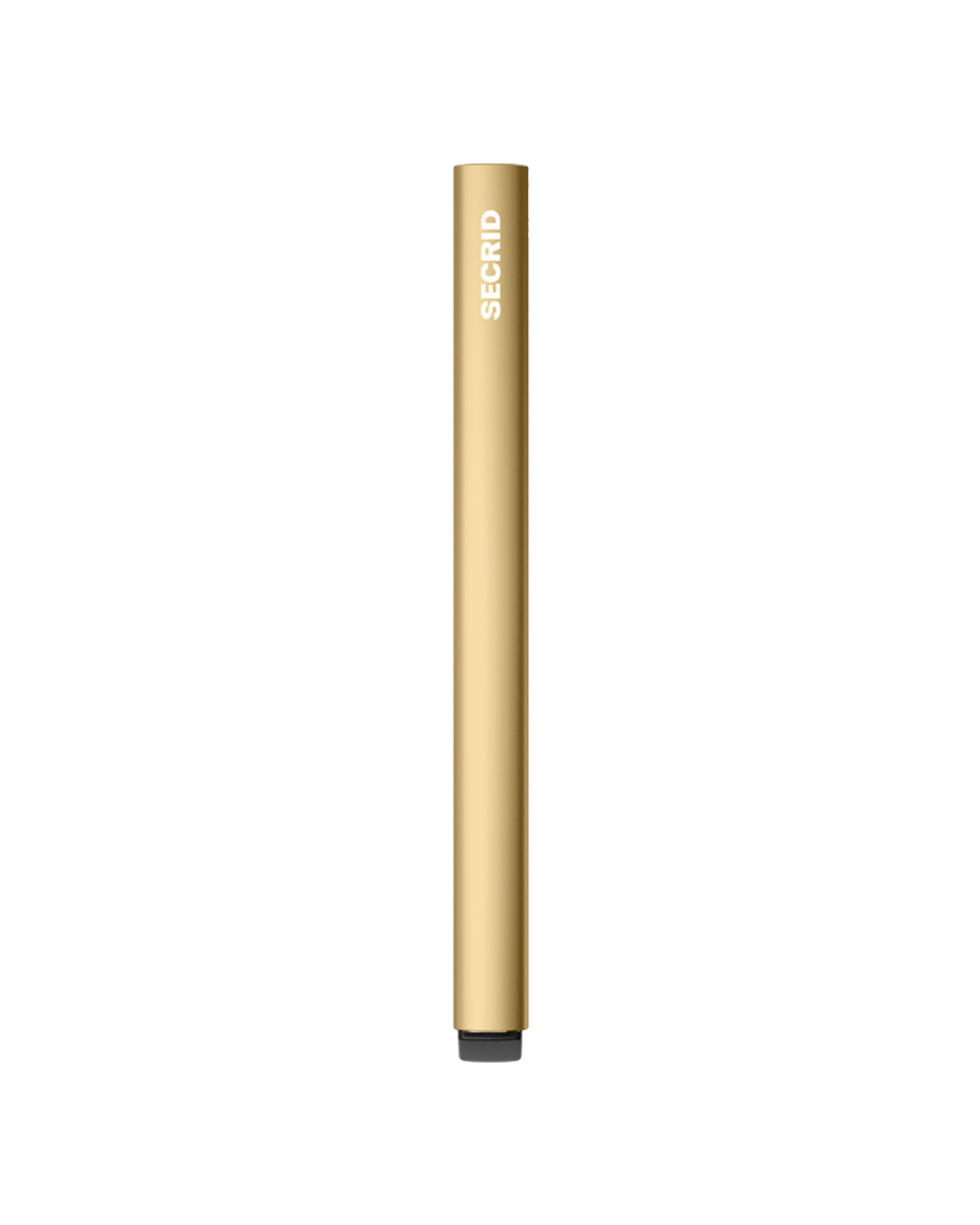 Secrid Cardprotector Gold – Seitenansicht