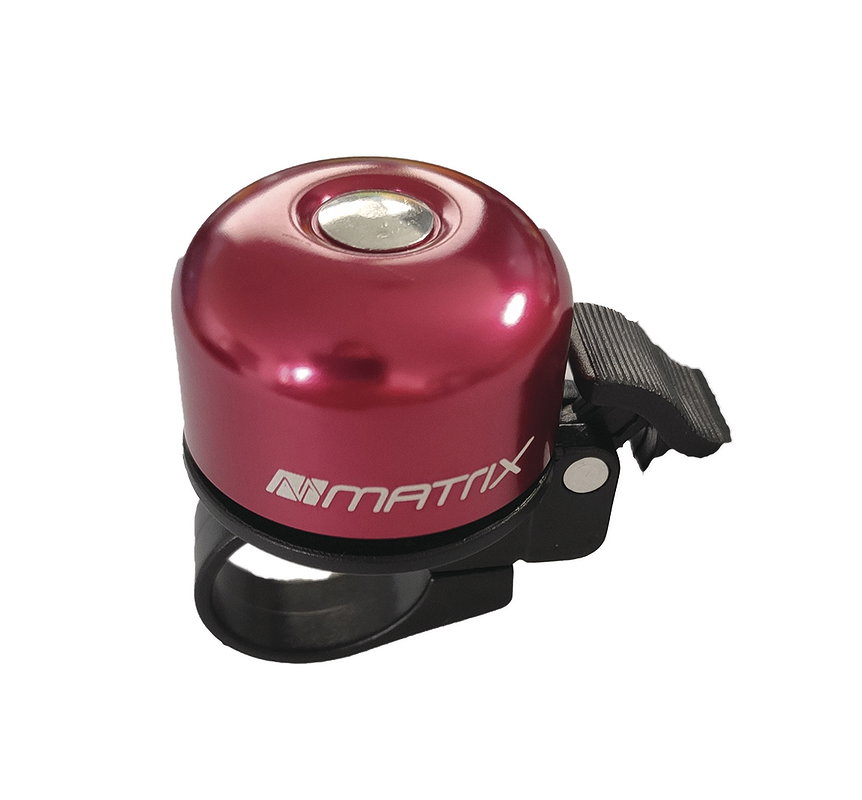 MATRIX Mini-Glocke Alu 22,2 mm anodized rot
