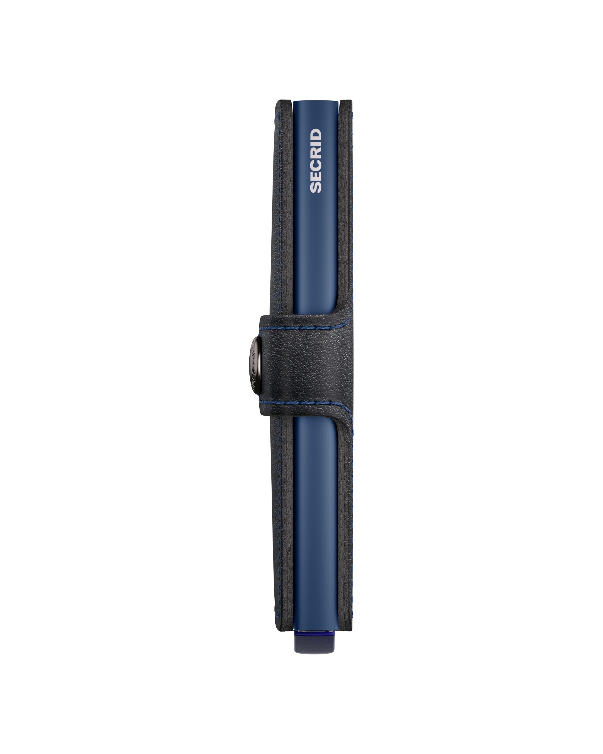 Secrid Miniwallet Original Black-Navy – Seitenansicht