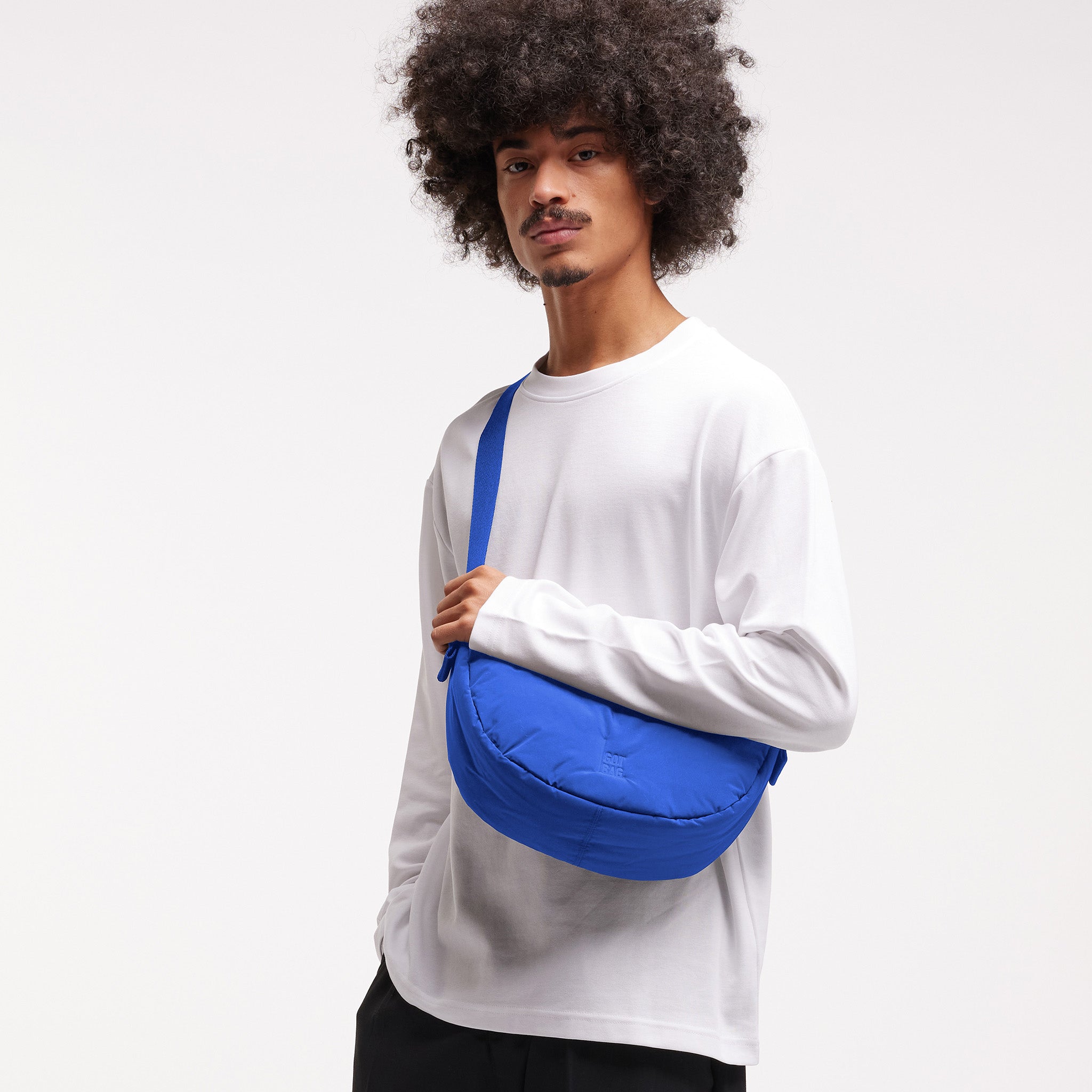 GOT BAG Cloud Moon Bag Small Cobalt