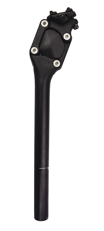 MATRIX Federsattelstütze Parallelogramm PL600 bis ca. 100-120 kg 31,6 mm schwarz 350 mm