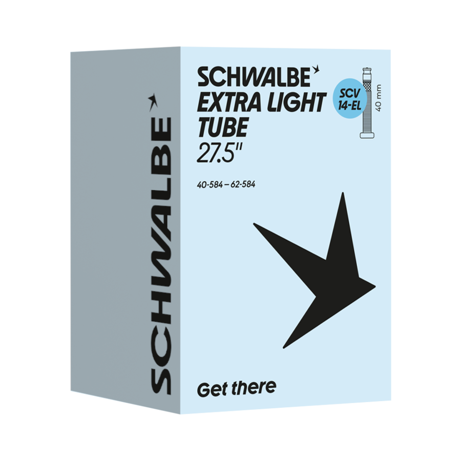 Schwalbe Fahrradschlauch Extra Light SCV14L-EL Nr.14 27,5" Extra Light SCV 40 mm 40/62-584