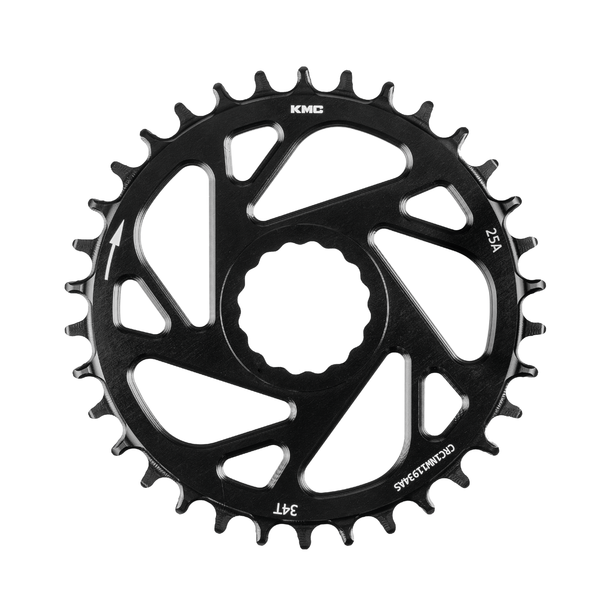 KMC Kettenblatt Narrow Wide für Race Face Cinch Boost Kettenlinie 52 mm  1/2" x 11/128", außer SRAM T-Ty