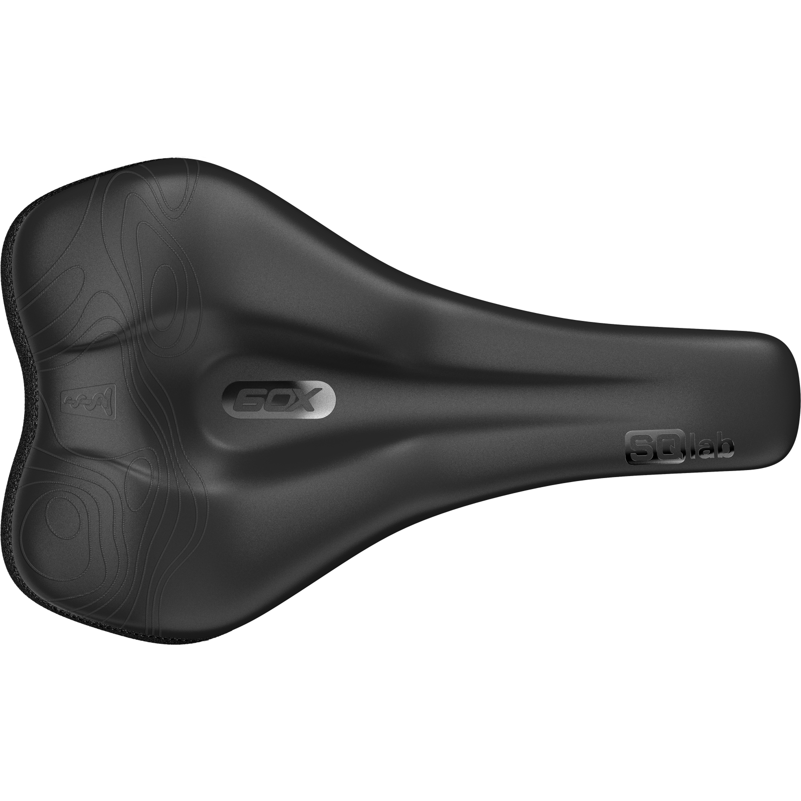 SQlab Sport Sattel 6OX Ergowave Active 2.2 – Ansicht von oben
