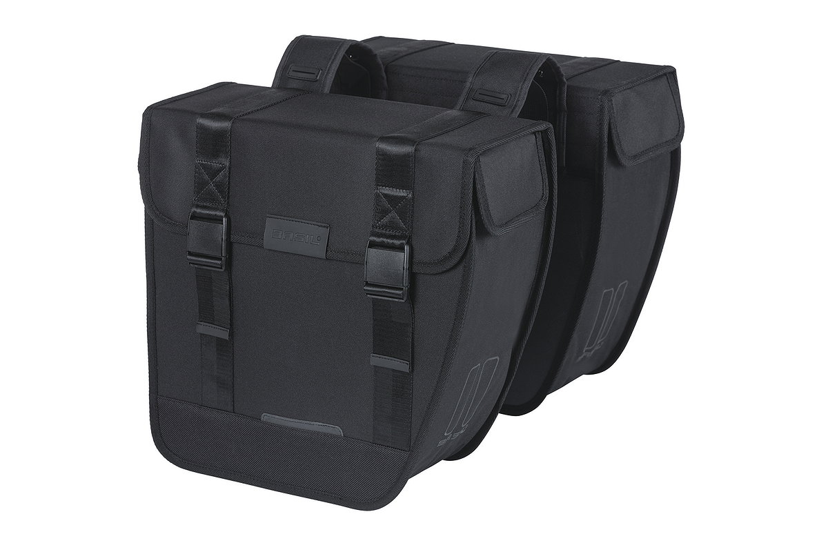 Basil Doppelpacktasche Tour schwarz
