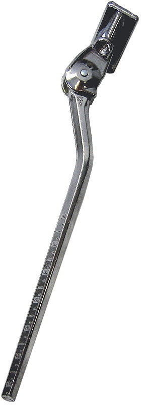 Pletscher Mittelbauständer ESGE Standard metallic-silber 28"/ 295 mm
