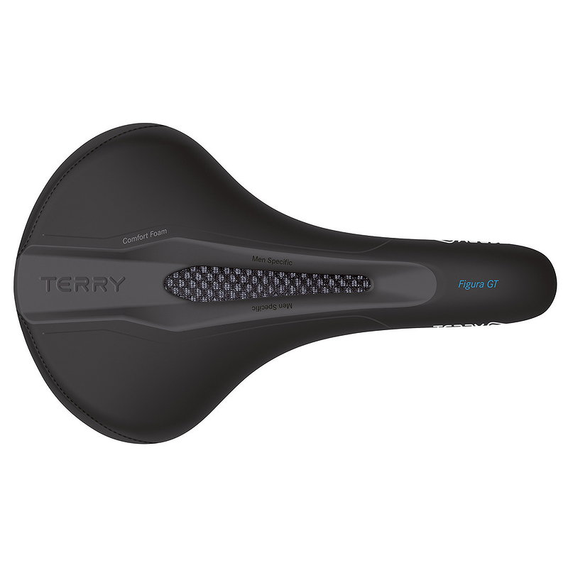 Terry Sport Sattel Figura GT Max Fitness schwarz L280 x  B176 mm / 417 g Herren