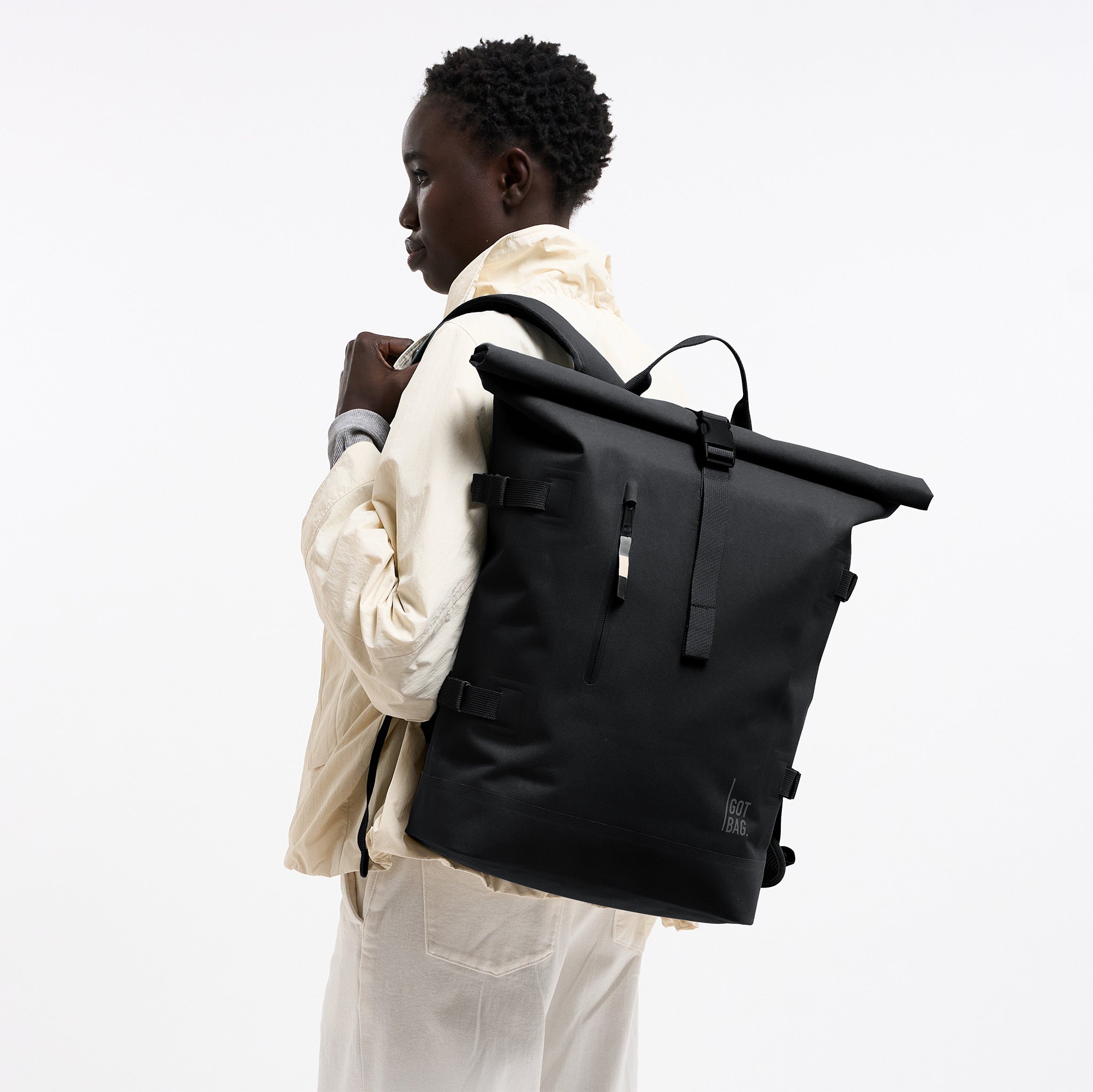 GOT BAG Rolltop 2.0 Monochrome Black
