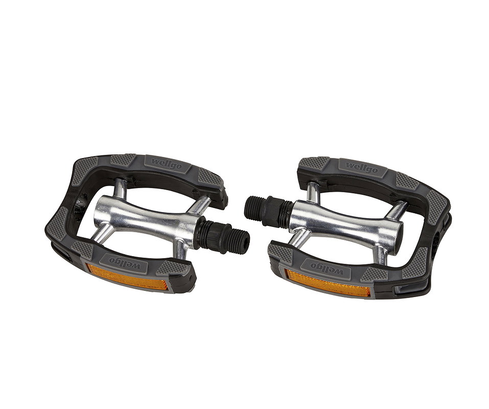 MATRIX Trekking-/Comfort-/City Pedal PE31 Anti Slip schwarz/silber EVP