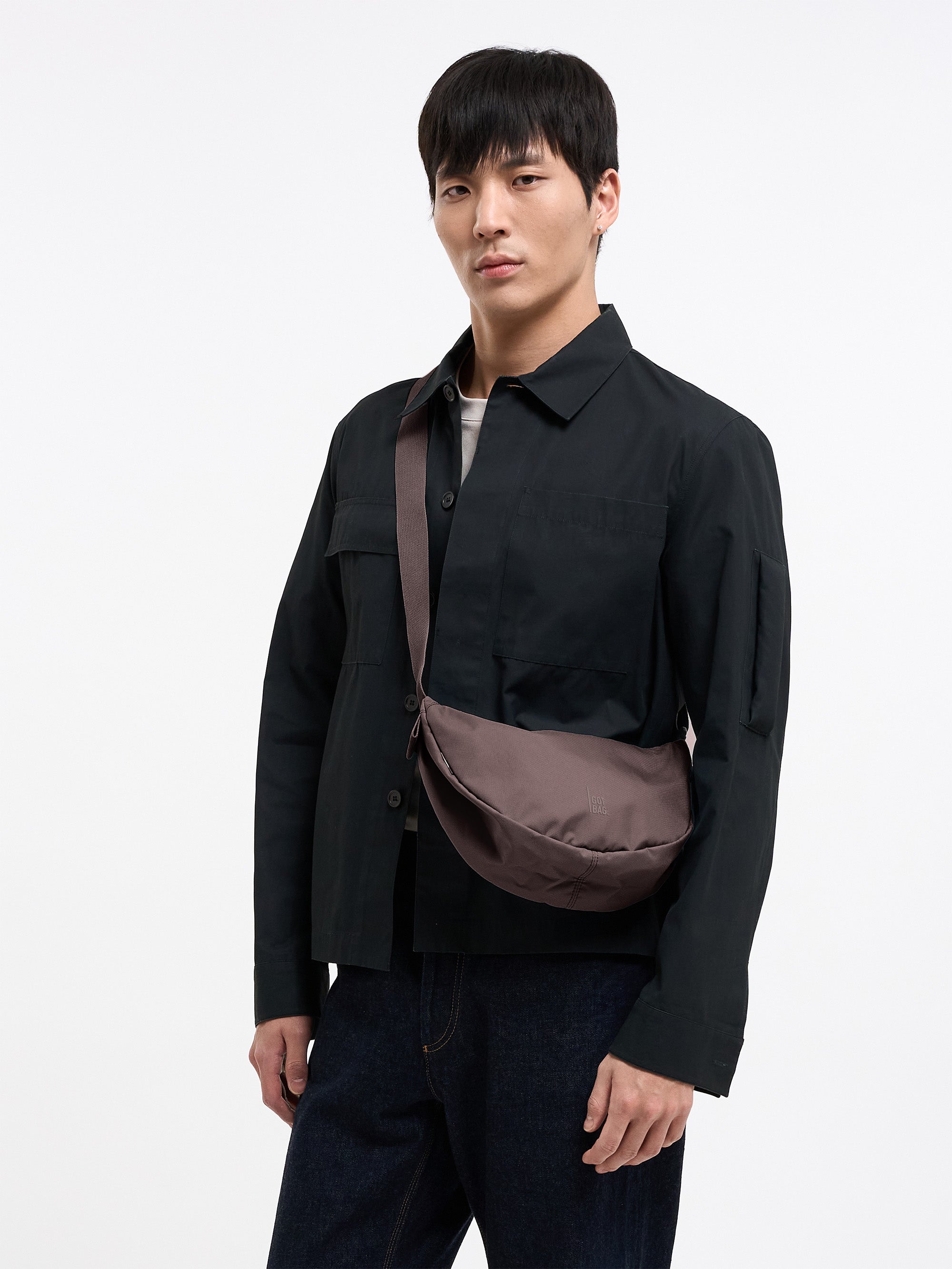 GOT BAG Moon Bag Small Monochrome Sea Lion