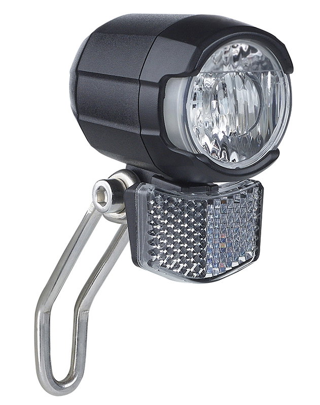MATRIX E-Bike LED Scheinwerfer Shiny E-Bike 60 LUX FL600 mit Tagfahrlicht  60 Lux  SB-Verpackung