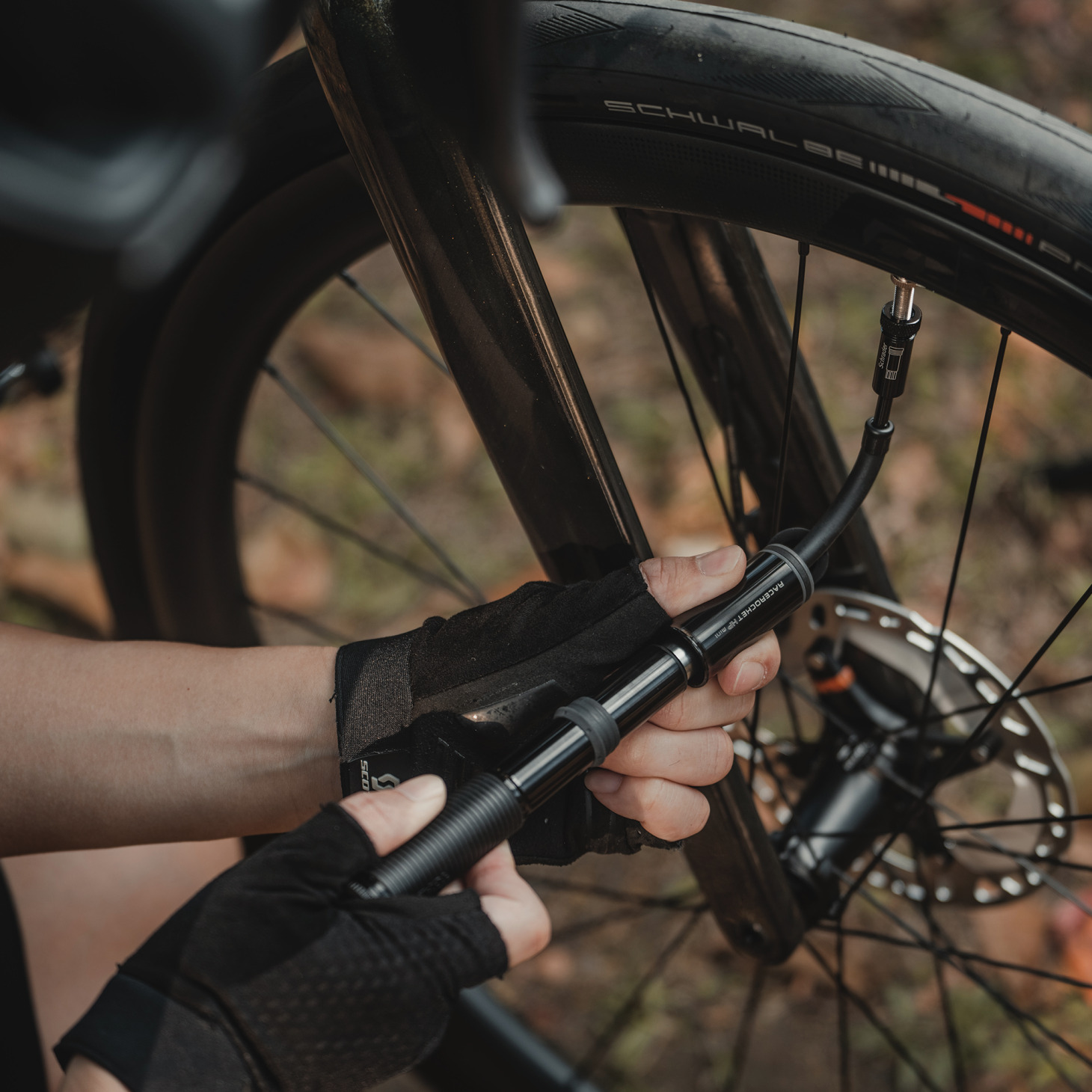 Topeak RaceRocket HP Mini, black