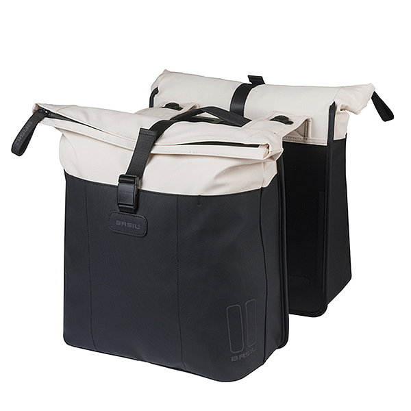 Basil Doppelpacktasche Vive MIK 2.0 creme/schwarz