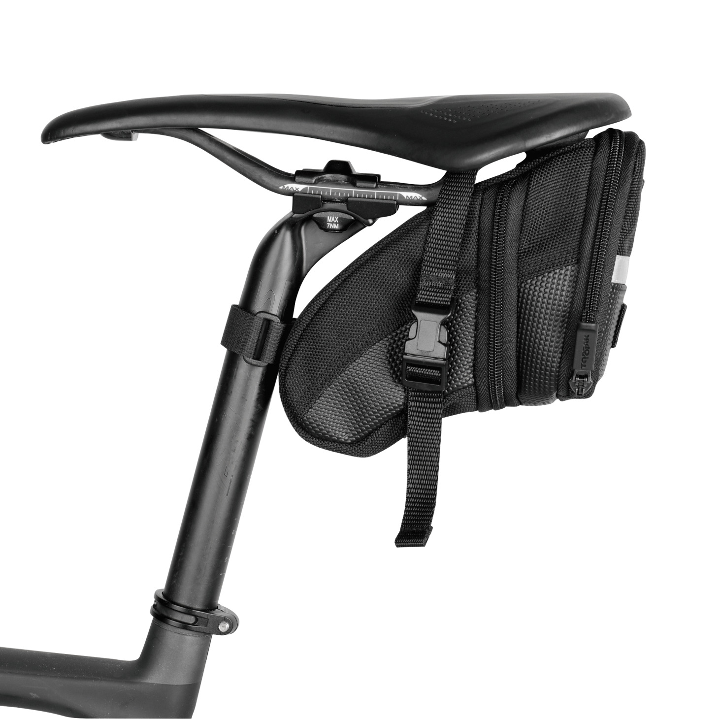 Topeak Satteltasche Aero Wedge Pack Strap medium schwarz