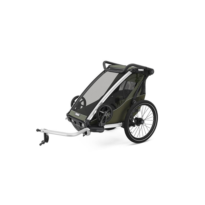 Thule Kinderanhaenger Chariot Lite 1 Sitzer vintage green