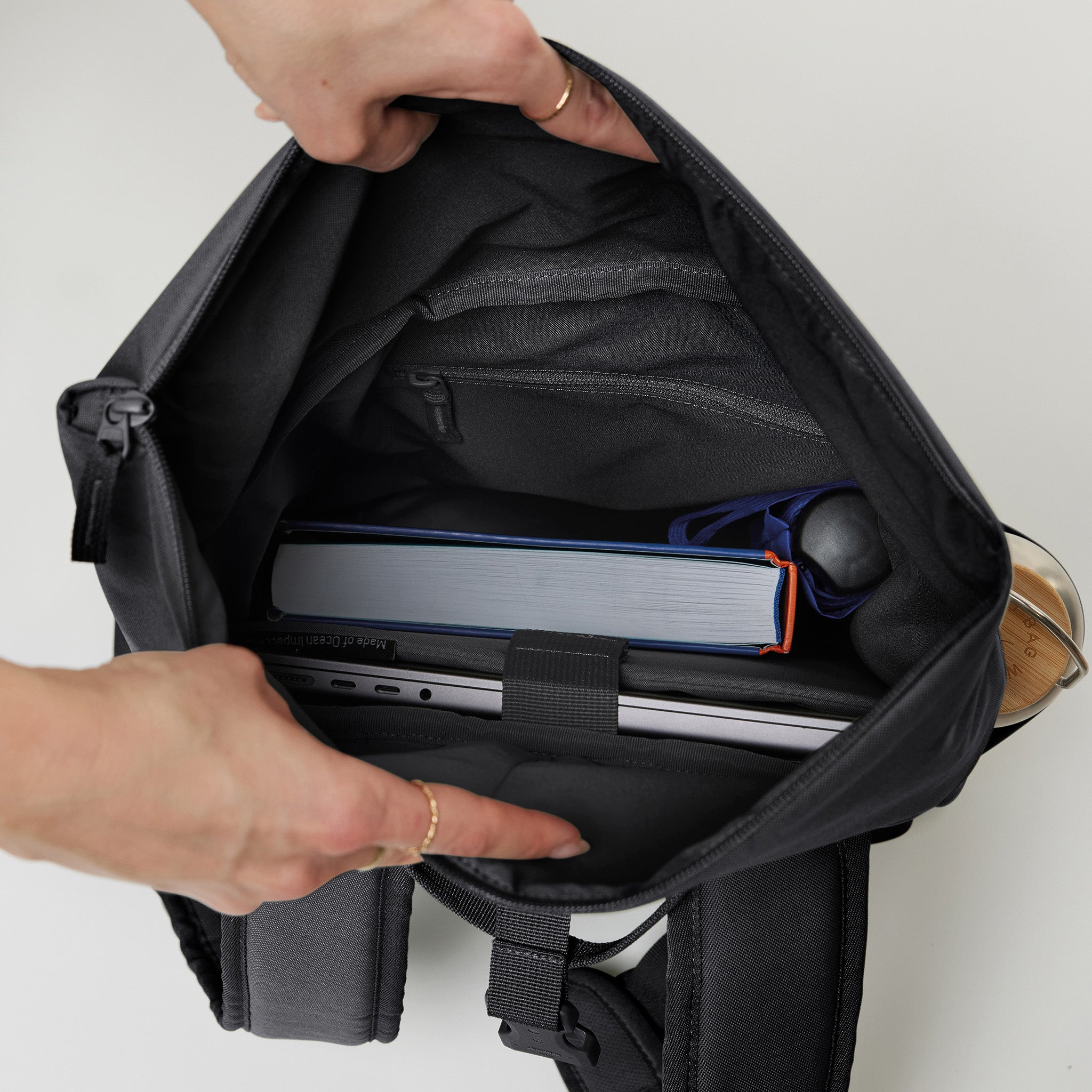 GOT BAG Rolltop Easy Small Black