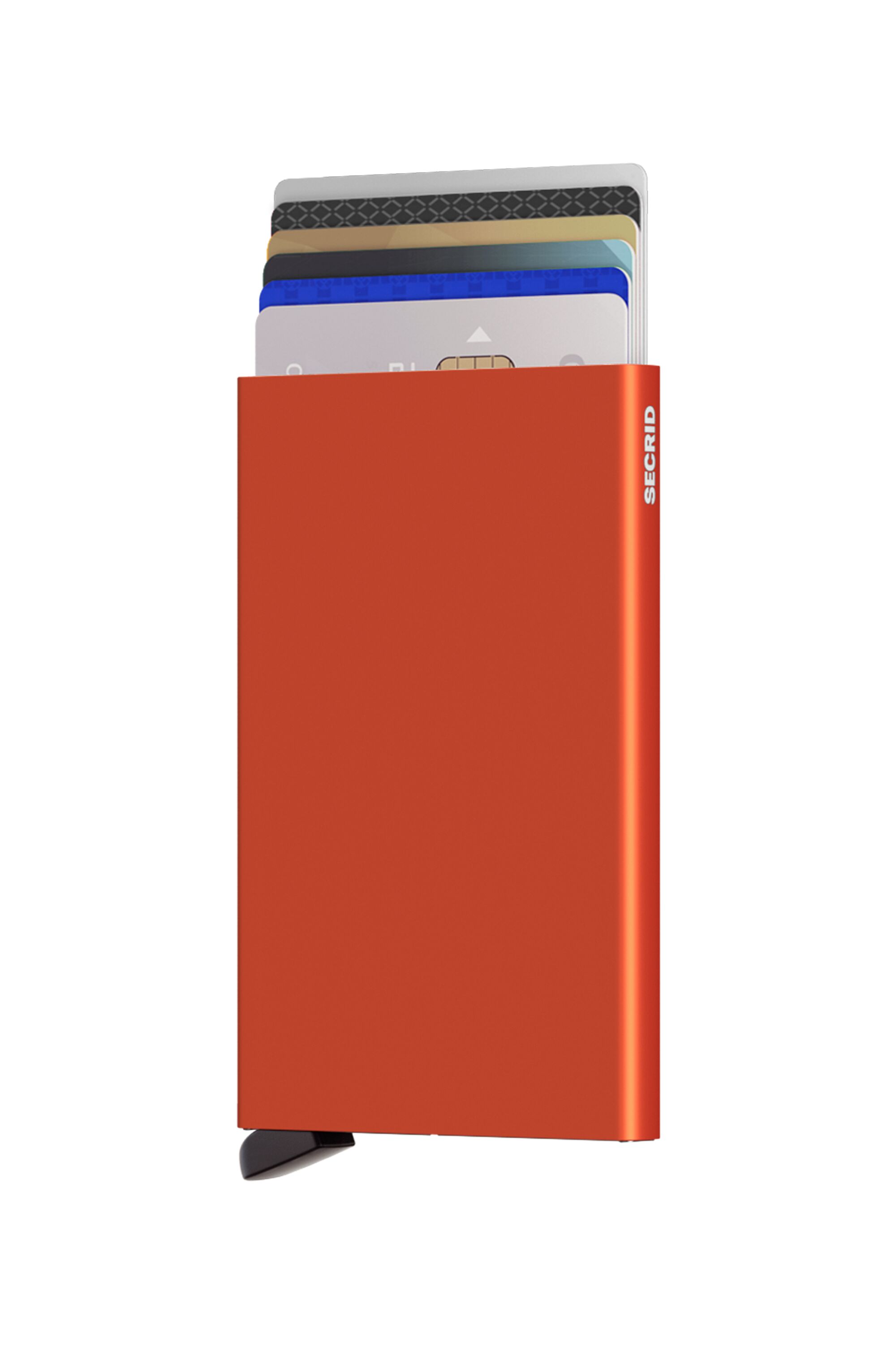 Secrid Cardprotector Orange – mit Karten