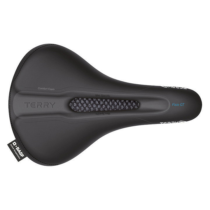 Terry Trekking Sattel Fisio GT Max Touring schwarz L270 x B184 mm / 535 g Herren