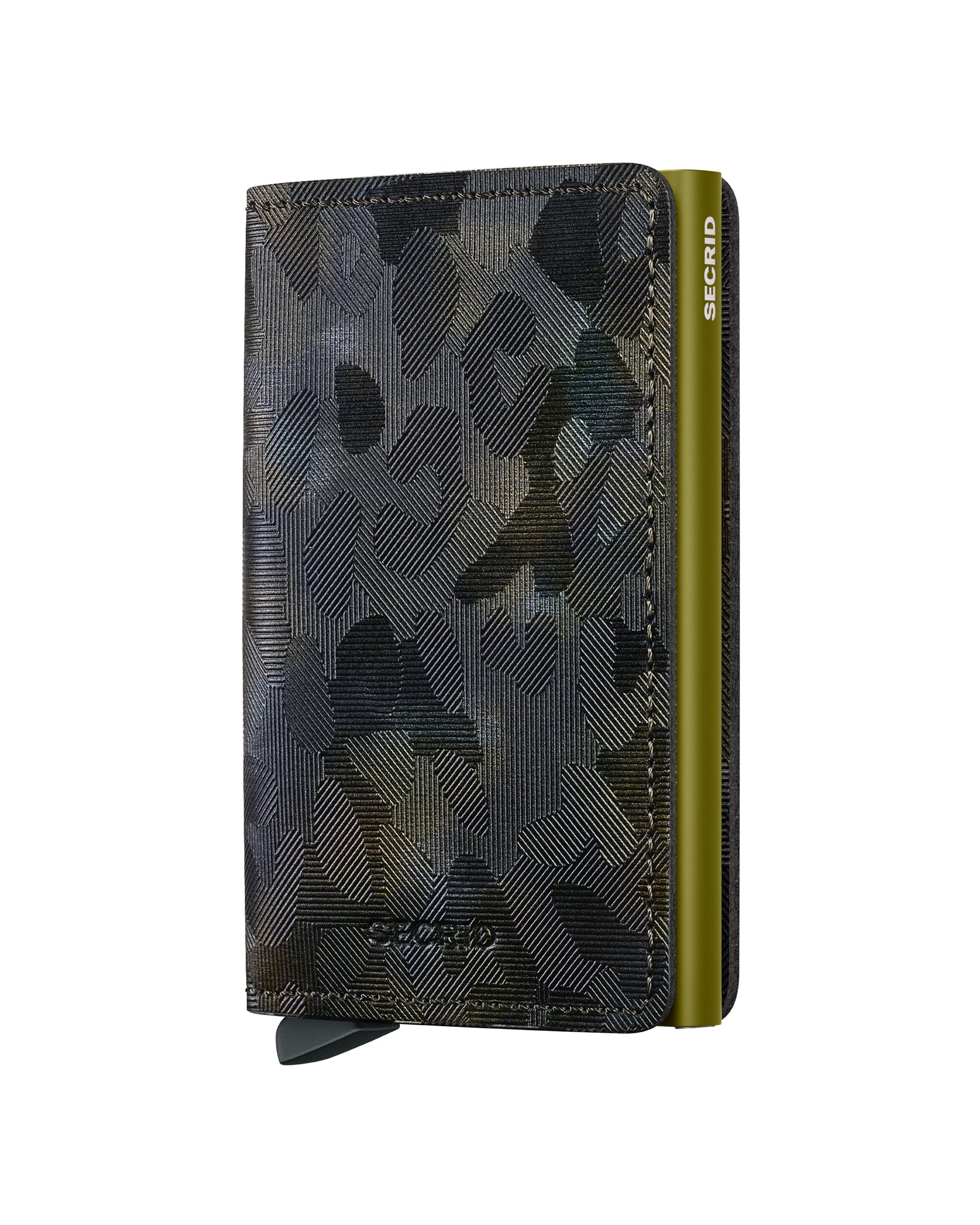 Secrid Slimwallet Jungle Moss – Vorderansicht