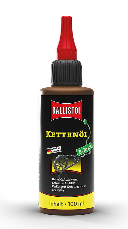 BALLISTOL Kettenöl für E-Bike 100 ml Tropfflasche