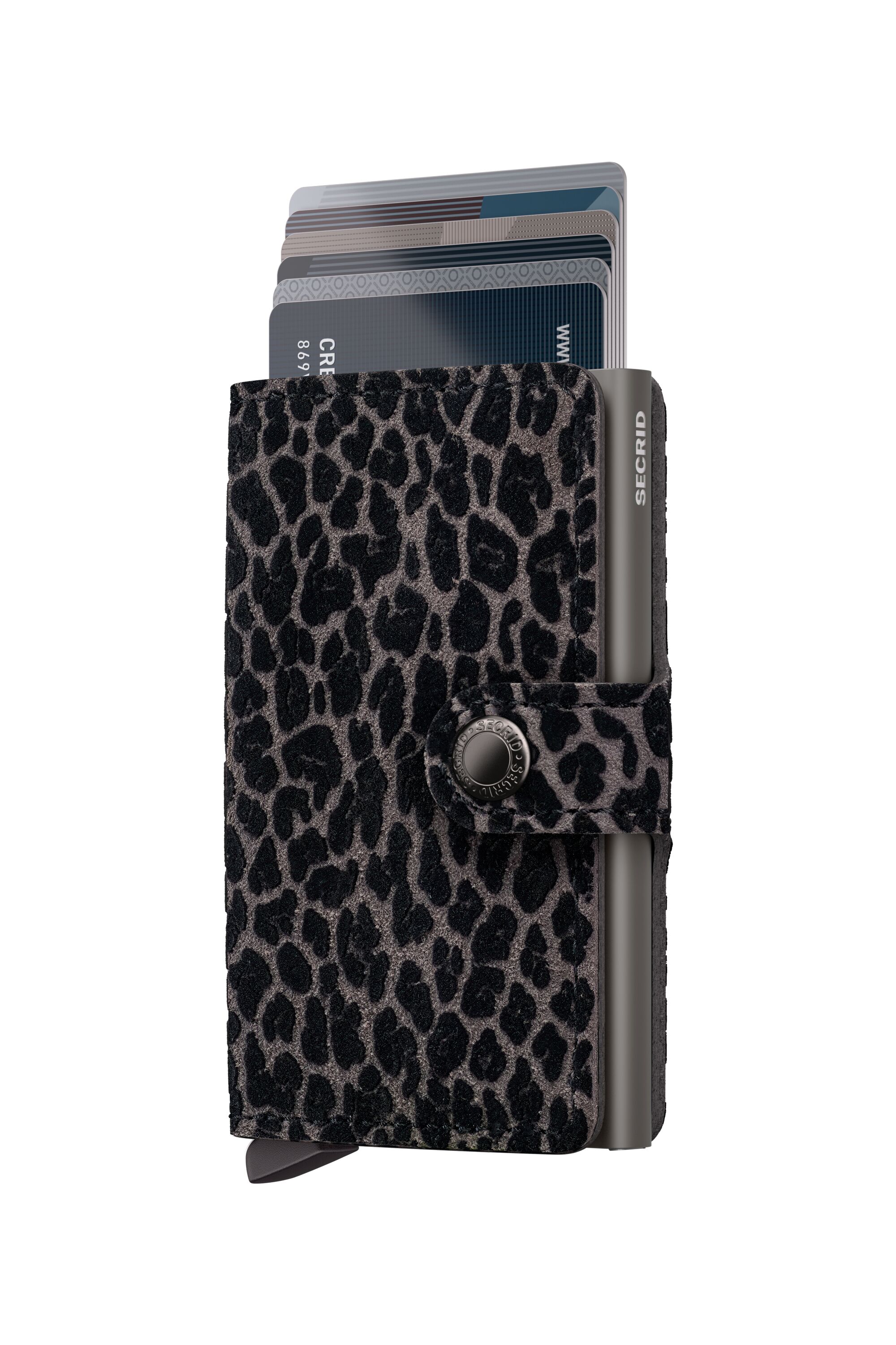 Secrid Miniwallet Leo Grey – mit Karten