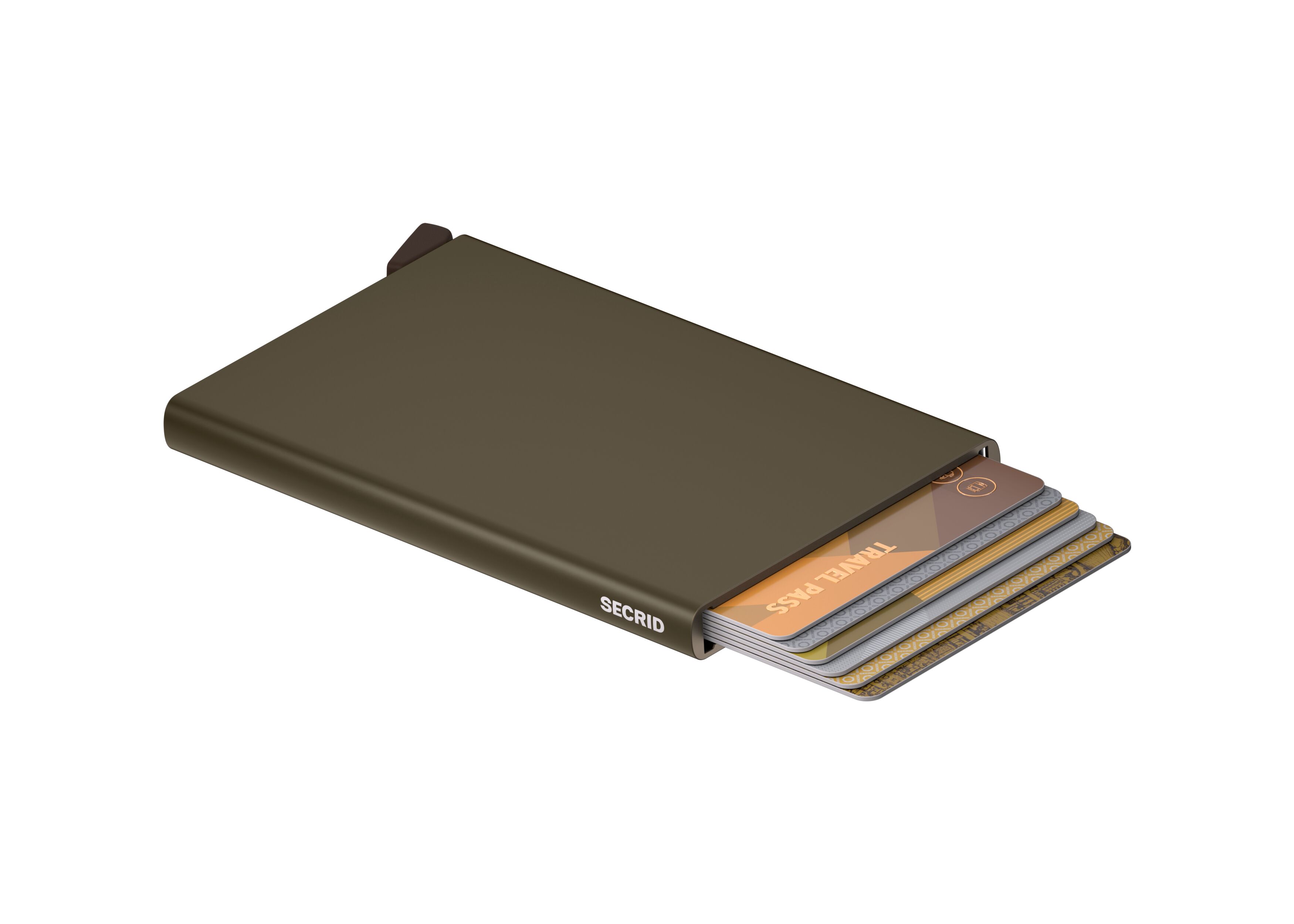 Secrid Cardprotector Cedar – geöffnet