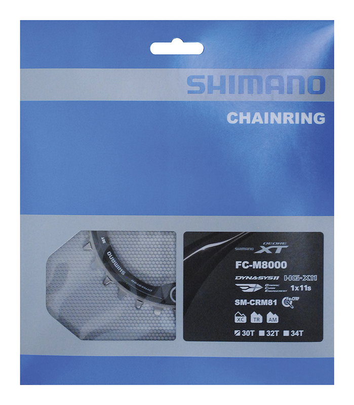 Shimano Kettenblatt Deore XT FCM8000 30 Zähne ISMCRM81AO