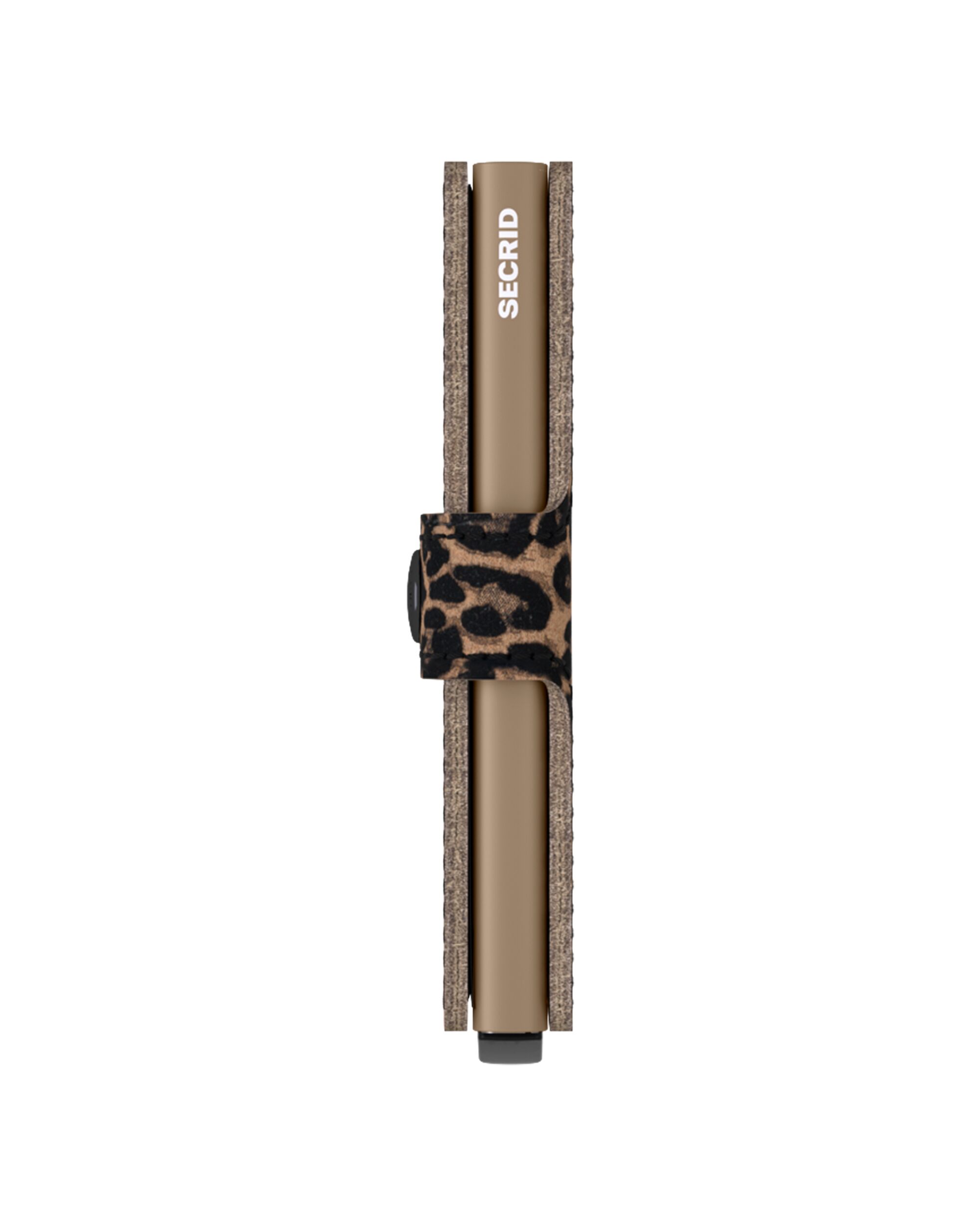 Secrid Miniwallet Leo Beige – Seitenansicht