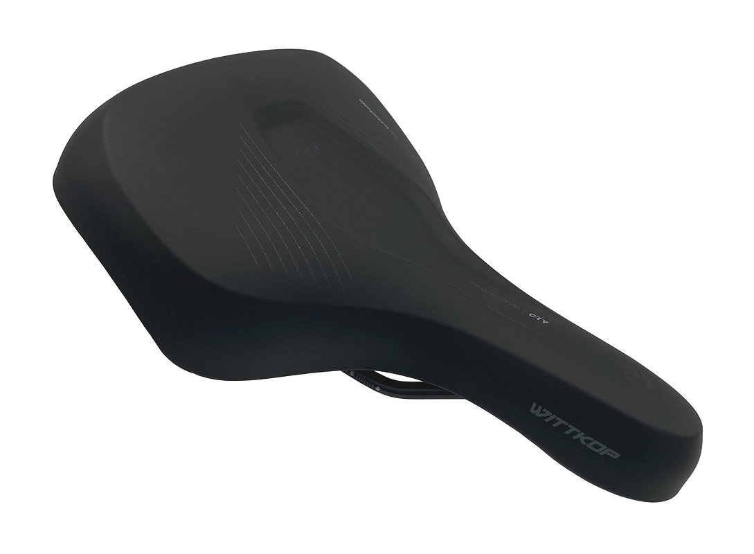 Wittkop City Sattel Groove OG Relaxed schwarz L250 x B205 mm Unisex