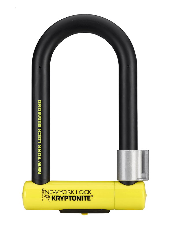 KRYPTONITE Bügelschloss New York Diamond Standard 26 mm schwarz/gelb 271 mm