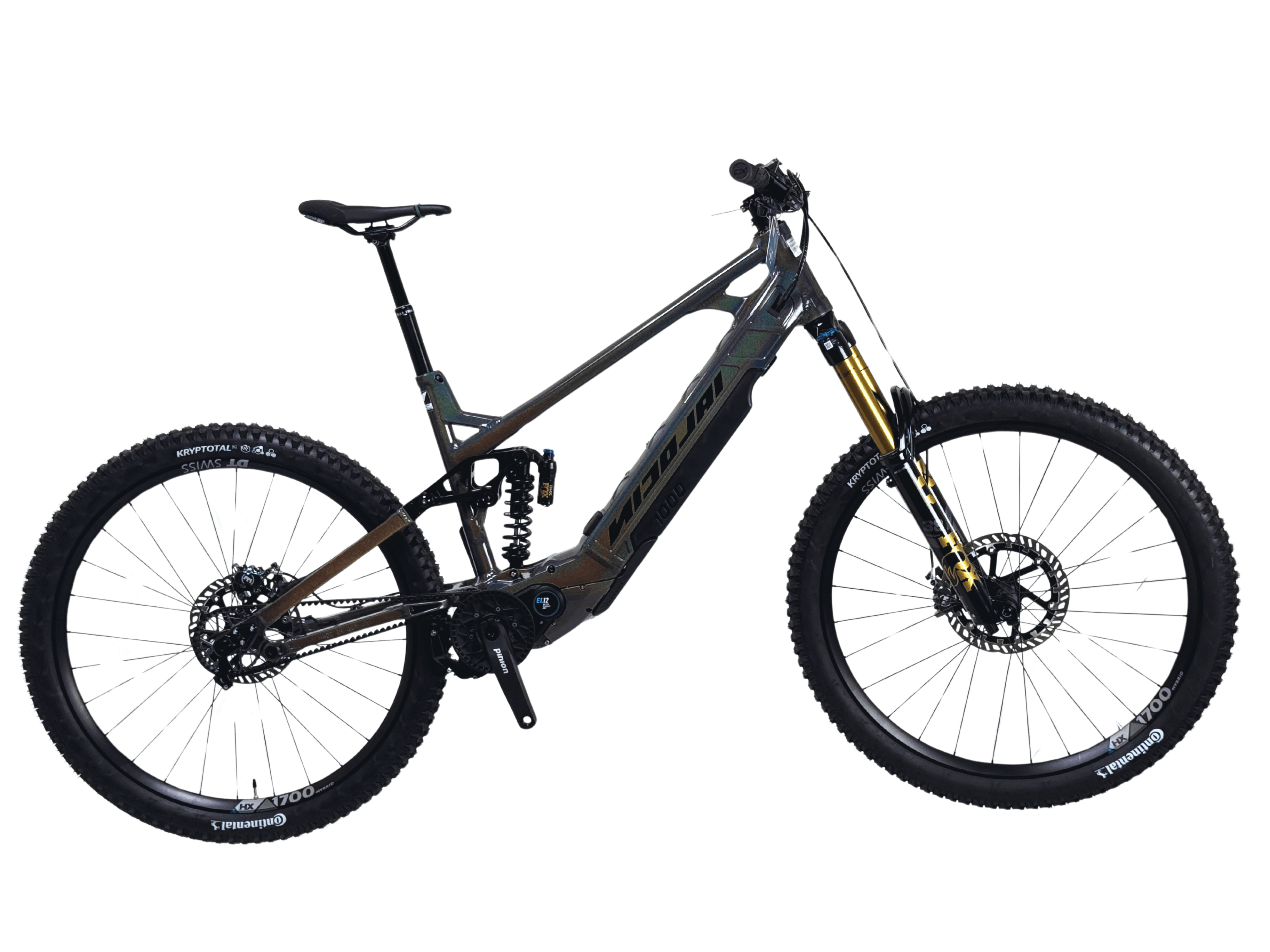 NICOLAI S16 MGU 8.0  Black anodized V134223 L