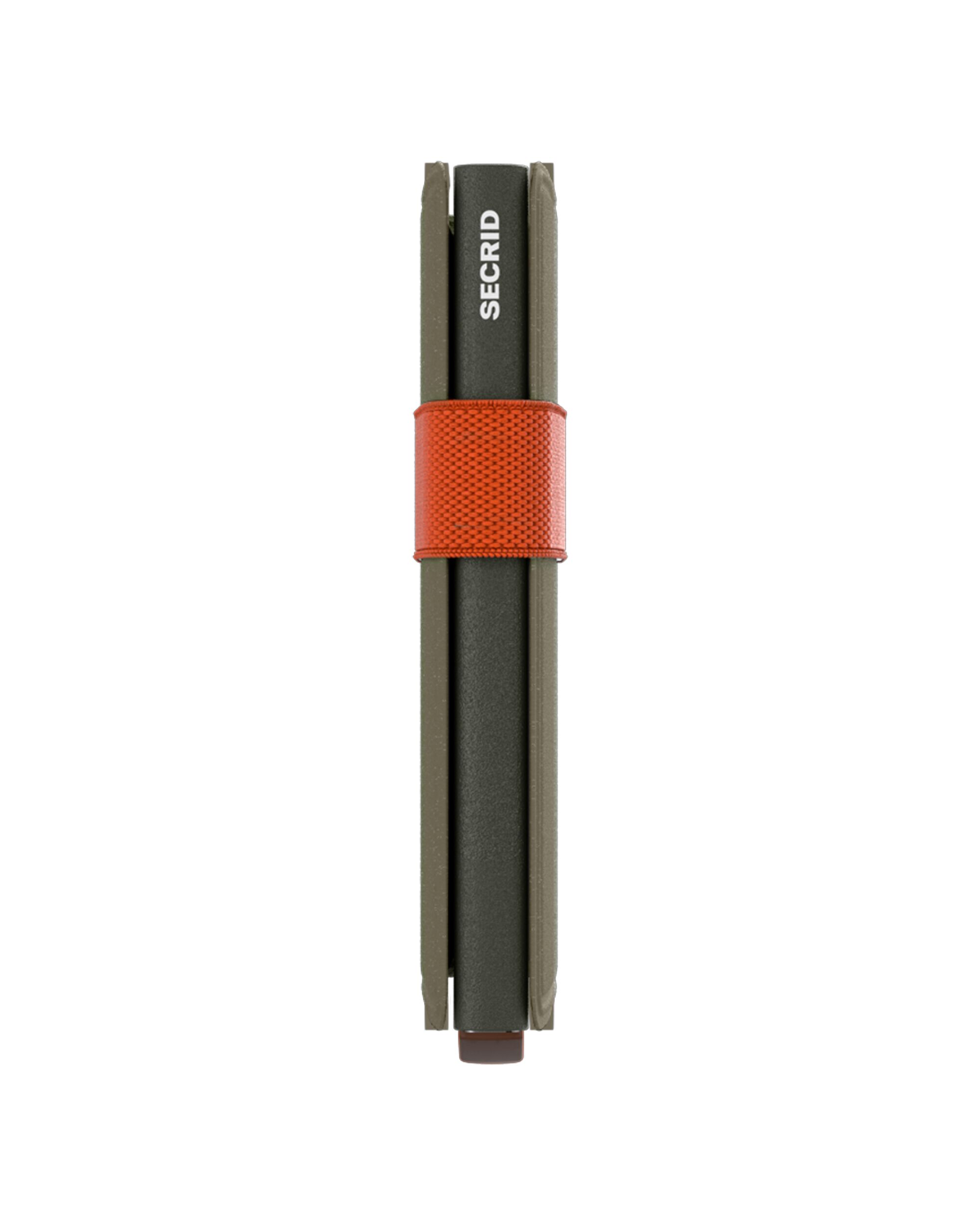 Secrid Bandwallet Liba Green-Orange – Seitenansicht
