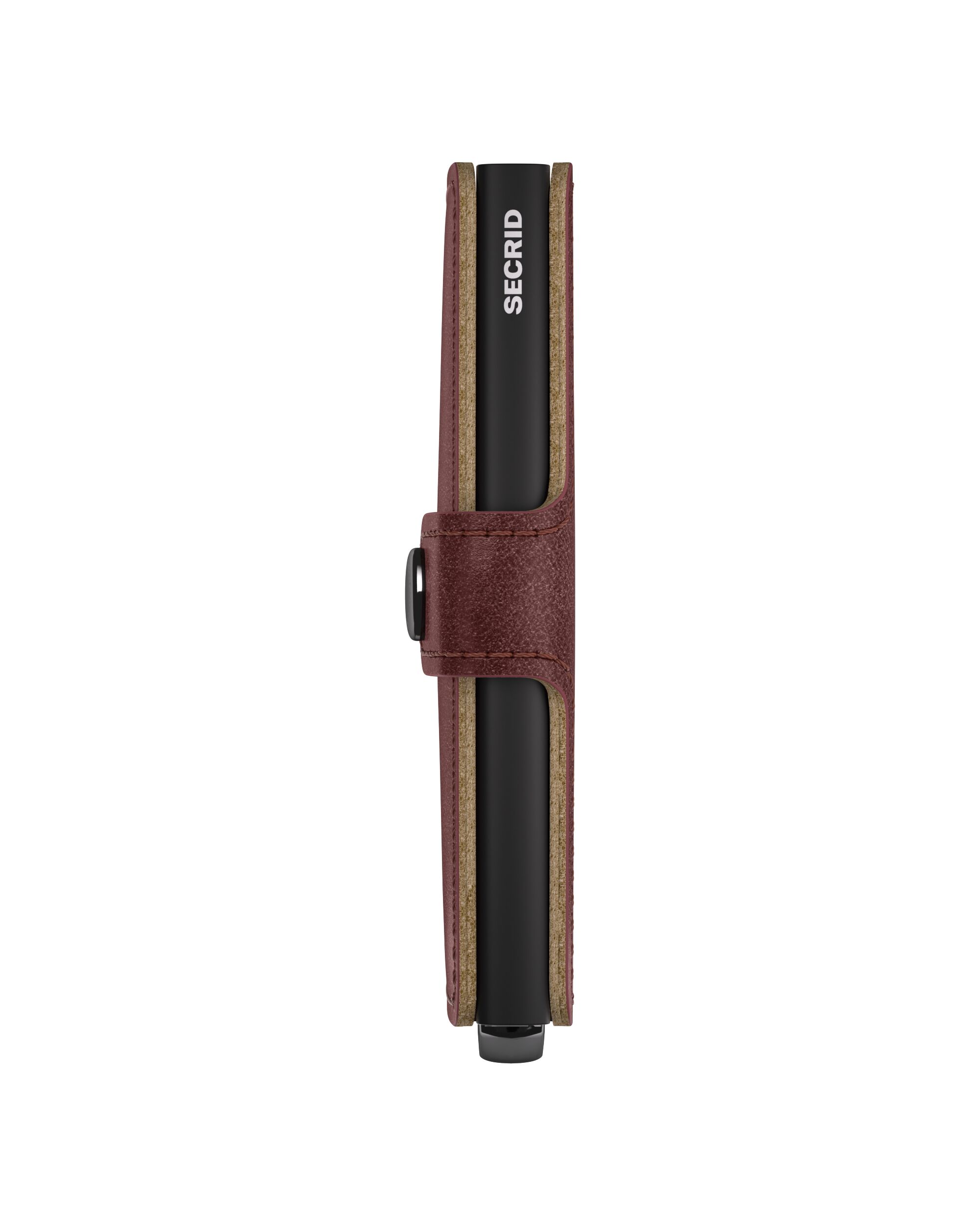 Secrid Miniwallet Basco Brown+ – Seitenansicht