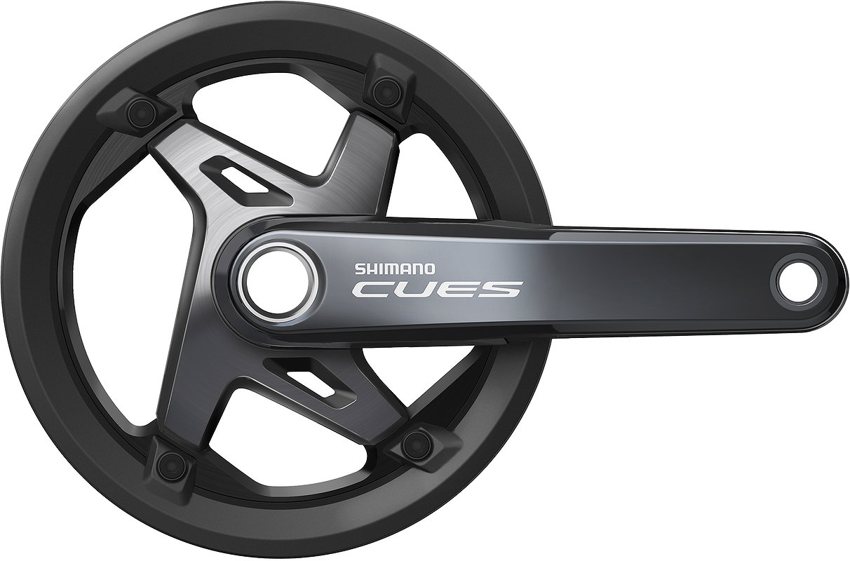 Shimano Kettenradgarnitur Cues FCU80001 2-PIECE 42 Zähne schwarz 175 mm EFCU80001EXB2C