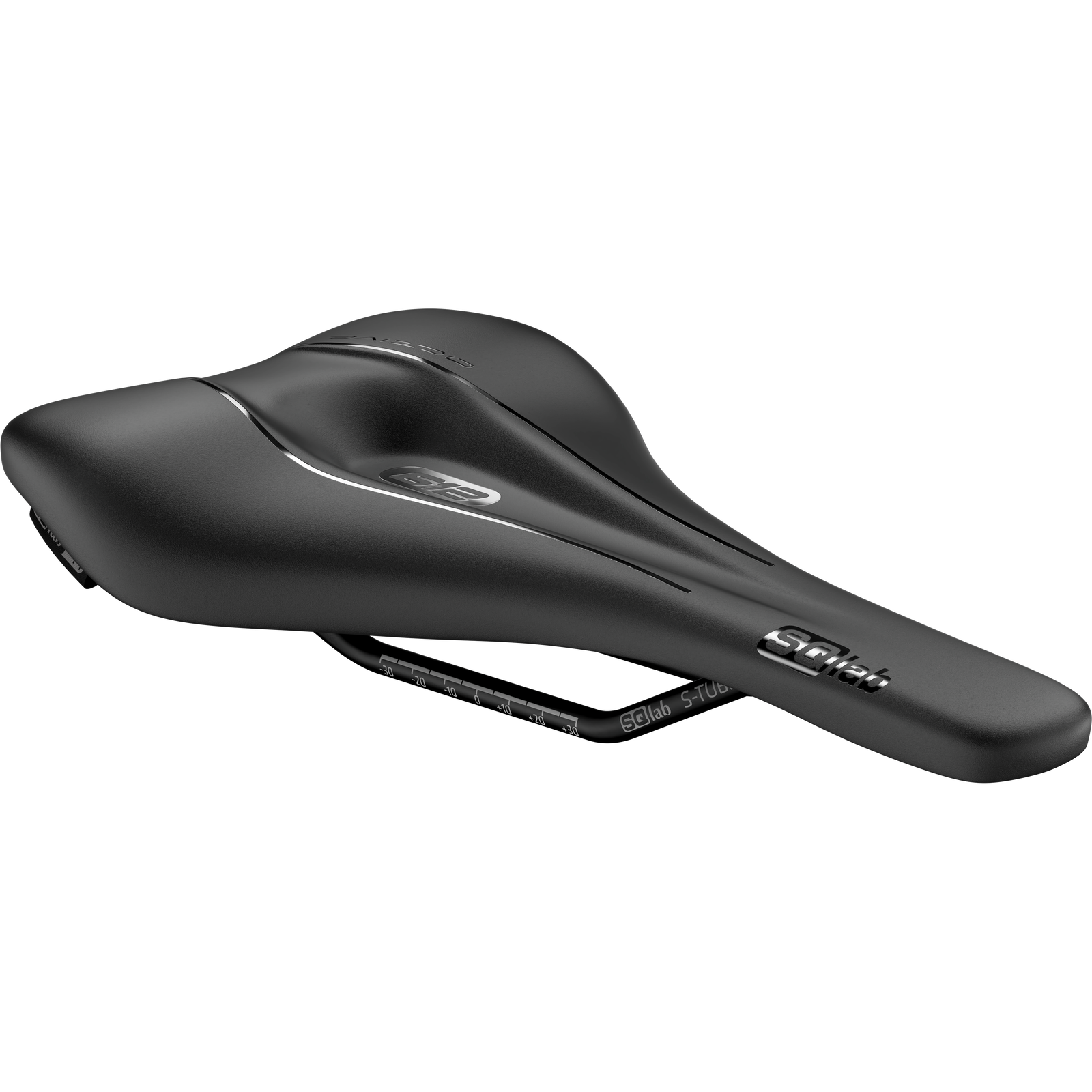 SQlab Sport Sattel 612 Ergowave Active 2.2 S-Tube – Seitenansicht schräg