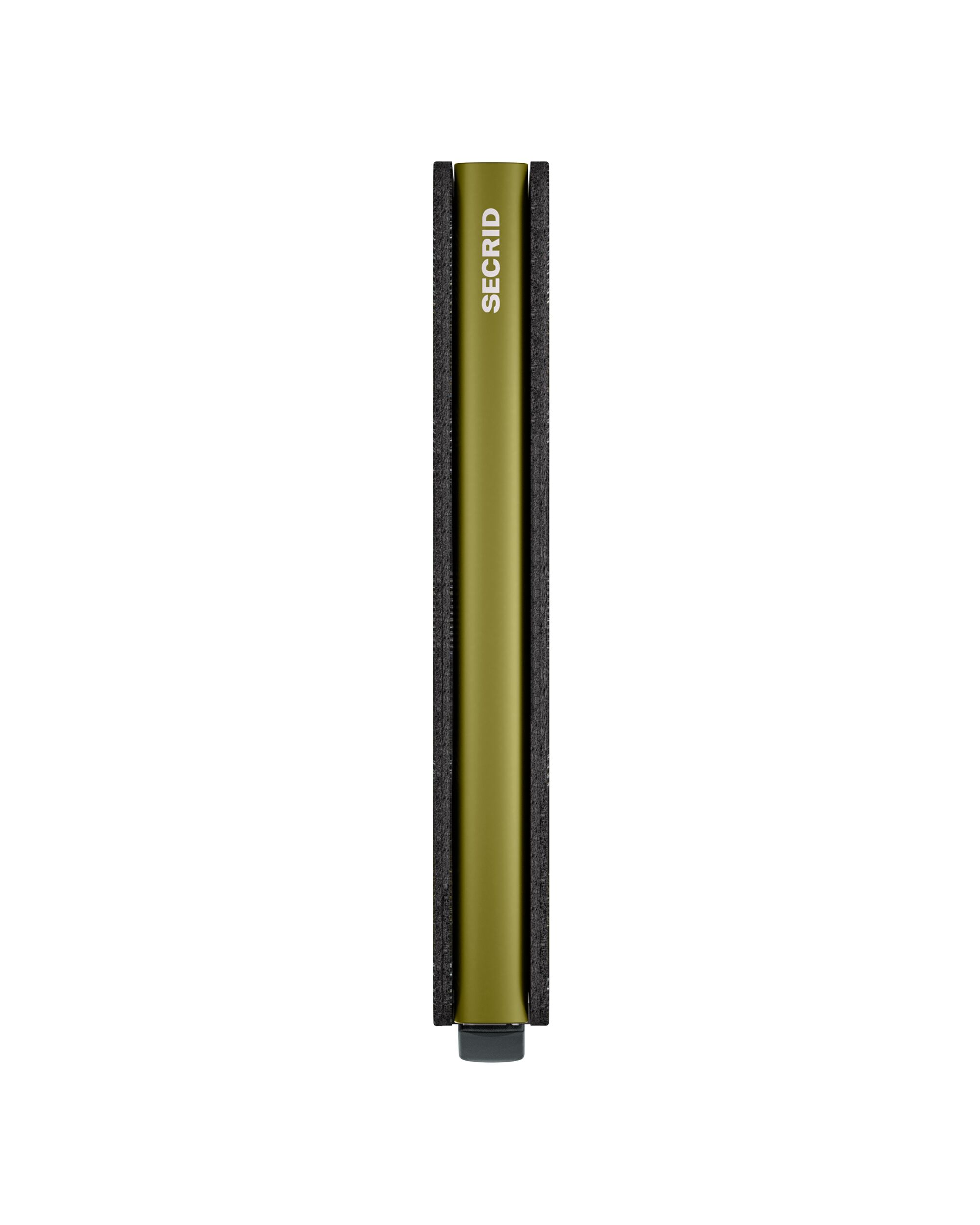 Secrid Slimwallet Jungle Moss – Seitenansicht