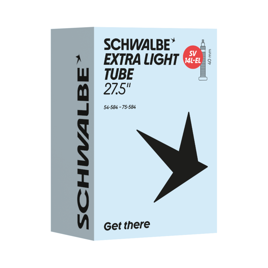 Schwalbe Fahrradschlauch Extra Light Nr. 14L-EL 27,5" SV 40 mm 54/75-584