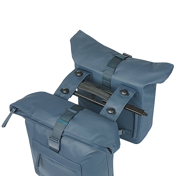 Basil Doppelpacktasche Brooklyn MIK 2.0 navy
