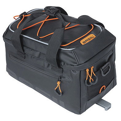 Basil Tasche Miles Tarpaulin MIK 2.0 schwarz orange