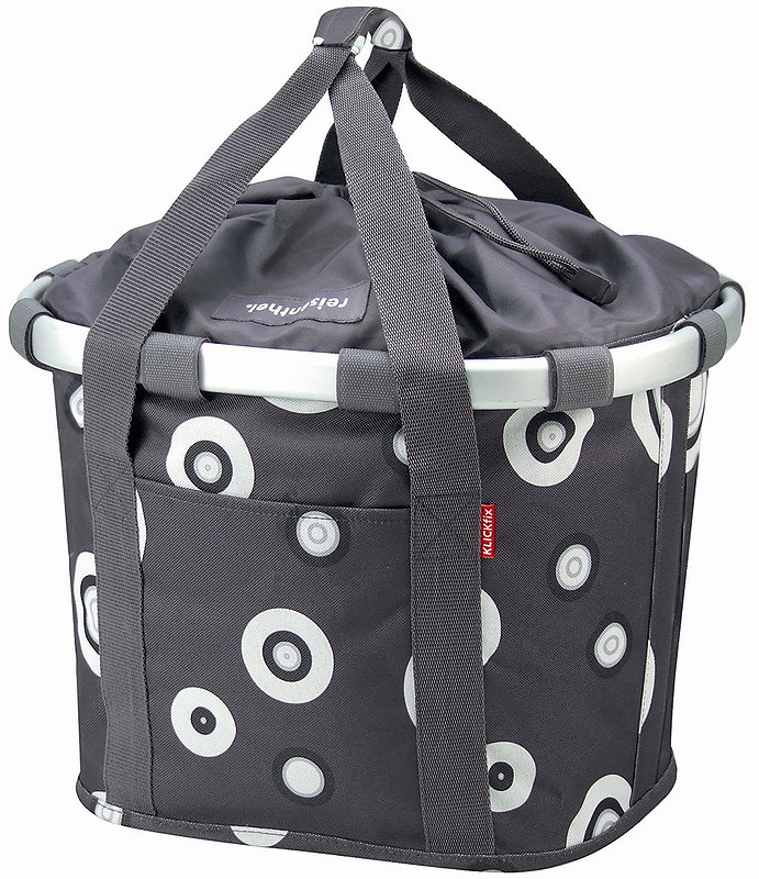 Reisenthel Bikebasket OHNE Lenkeradapter bubbles anthracite