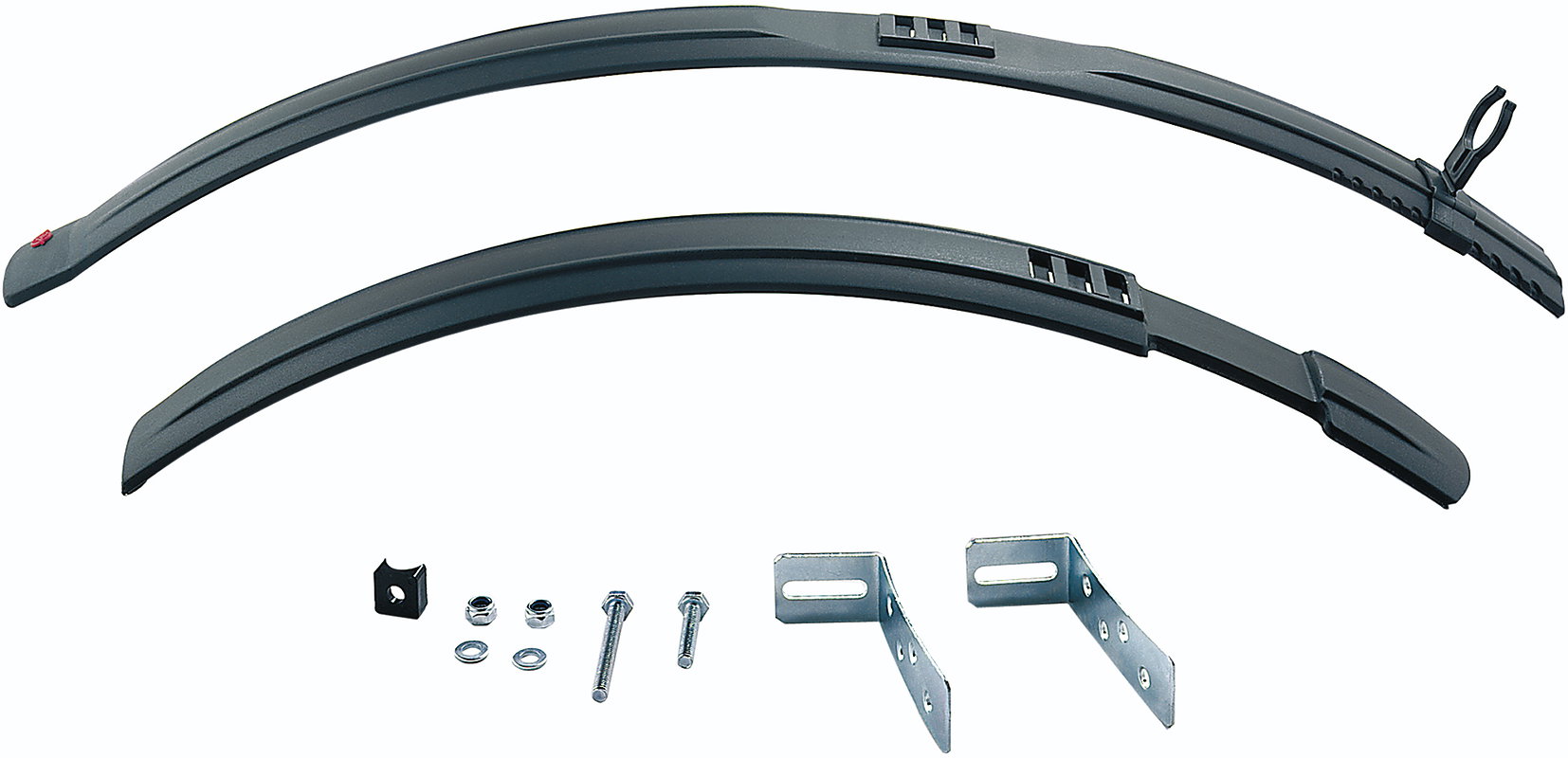 Hebie Steckschutzblech Set Natter schwarz 24" 0774 E