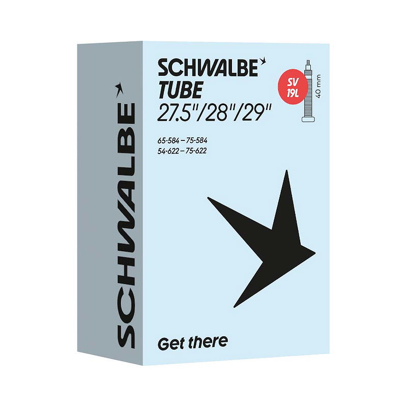 Schwalbe Fahrradschlauch SV Ventil Nr. 19L 28"/29" 40 mm 54/75-584/622