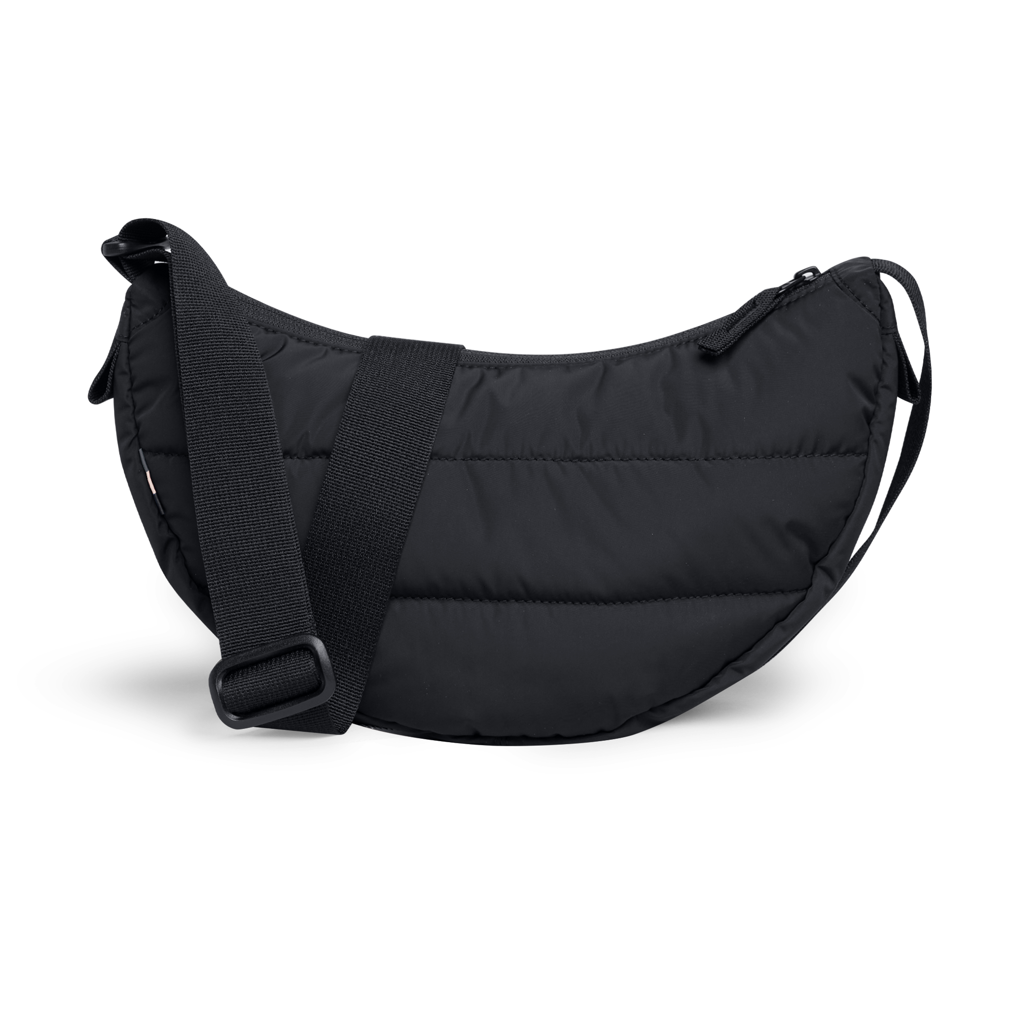 GOT BAG Puffer Moon Bag Small Black