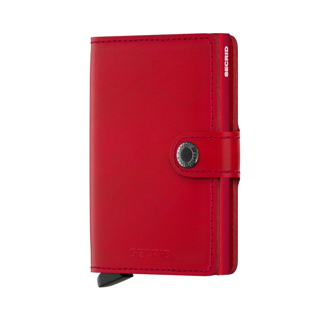 Secrid Miniwallet Original Red-Red – Vorderansicht