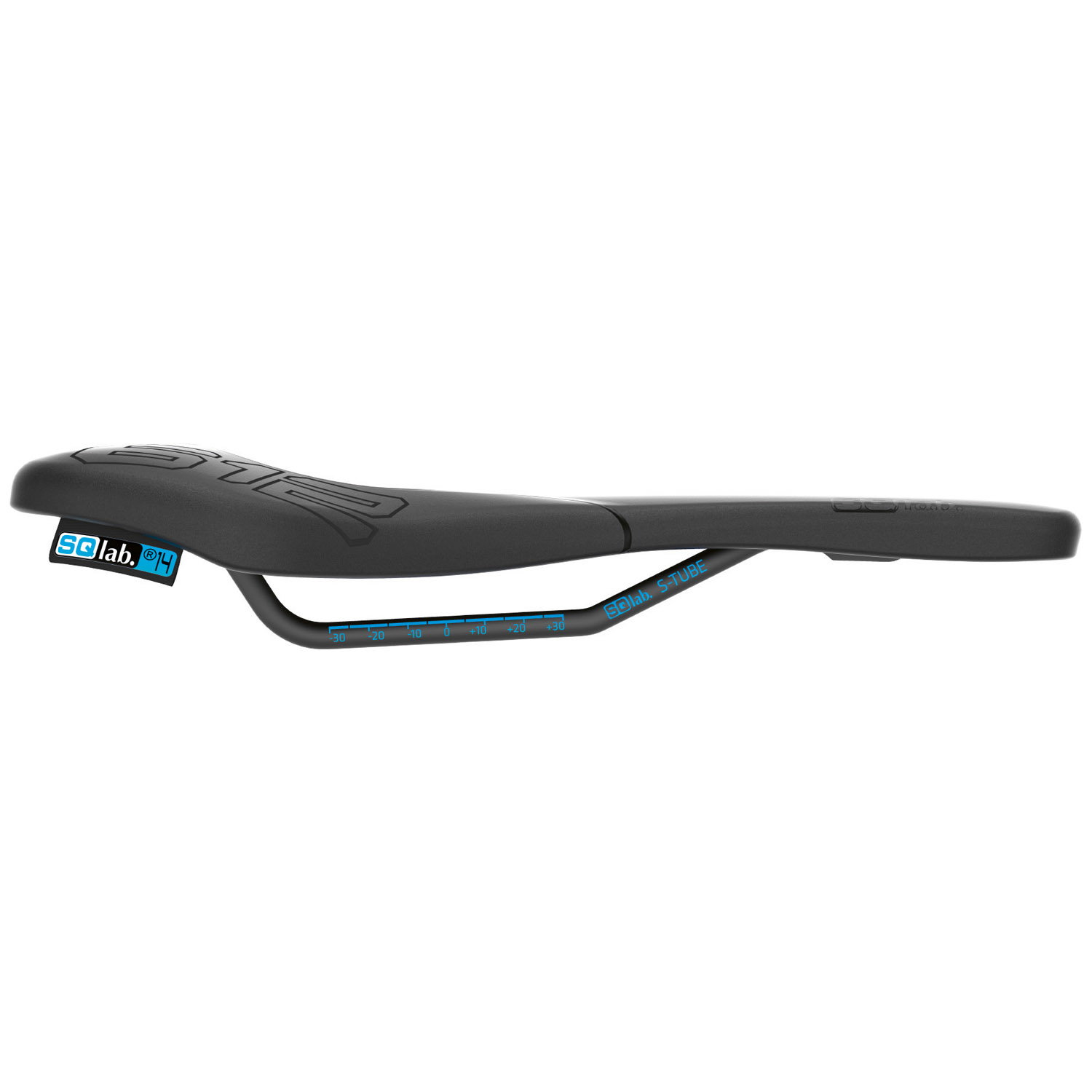 SQlab Sport Sattel 612 Ergowave S-Tube – Seitenansicht