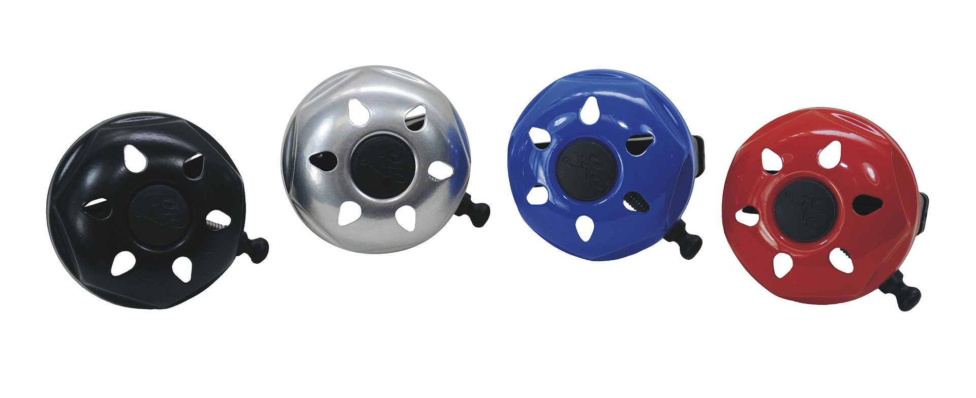 Reich Sport-Glocke Eddy 22,2 mm rot, blau, silber, schwarz sortiert