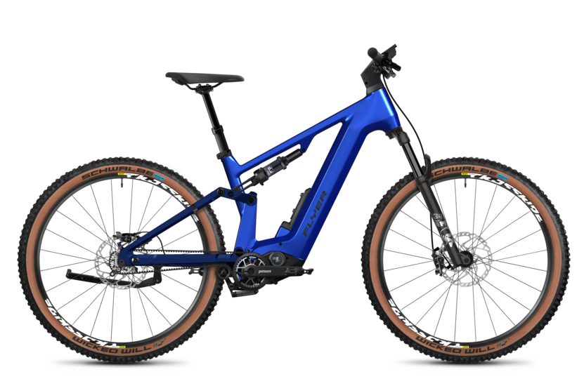 Flyer Goroc TR:X 8.63 XC FS Blau Flyer Goroc TR:X 8.63 XC FS Blau M