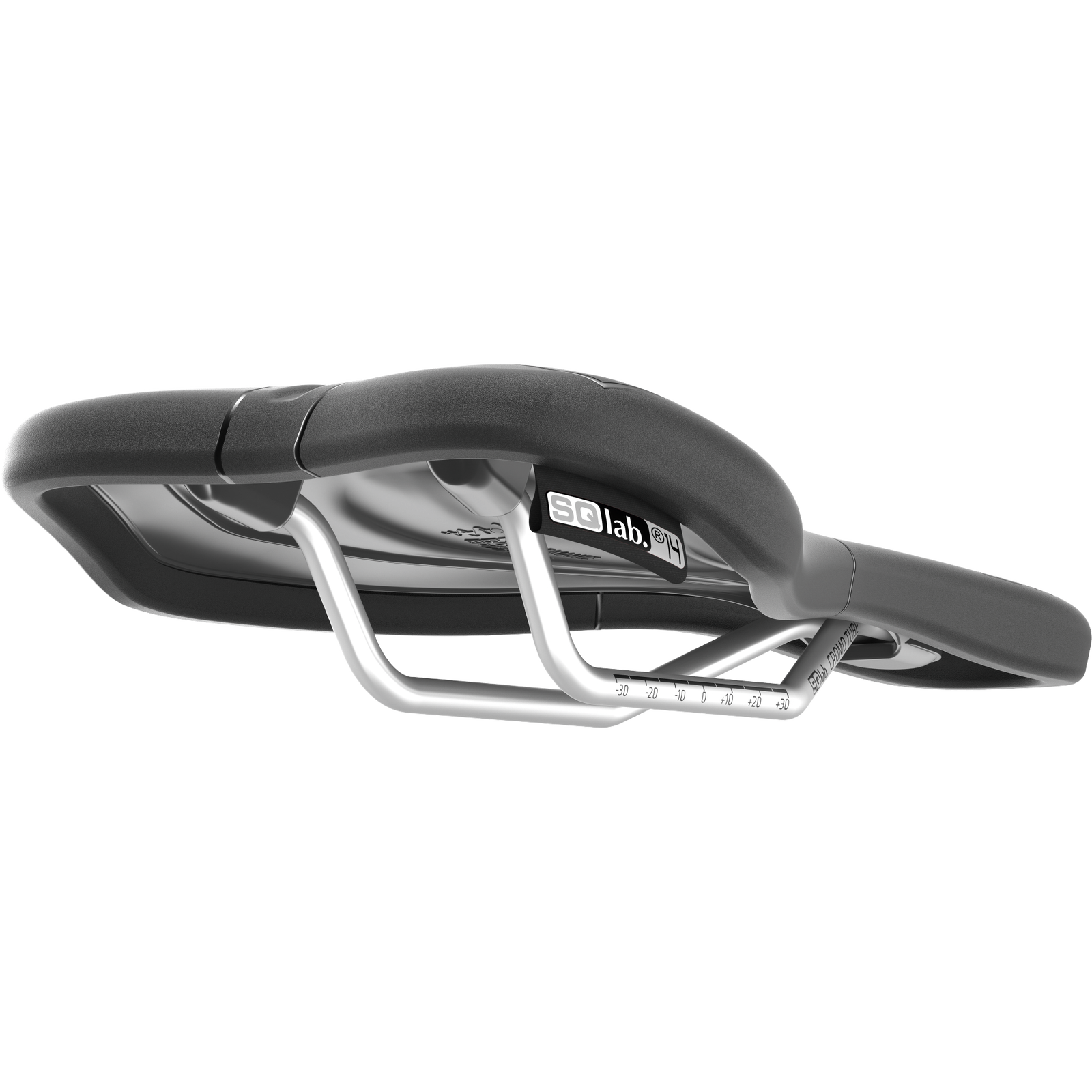SQlab Sport Sattel 611 Ergowave CrMo – Ansicht schräg hinten
